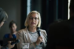 Fishbowl »Das Filmland Sachsen«: Dr. Christiane Schenderlein (MdB,  Ausschuss für Kultur und Medien, kultur- und medienpolitische Sprecherin der CDU).